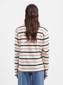 Roze gestreepte polo freddie