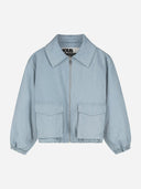 Lichtblauw jasje indy