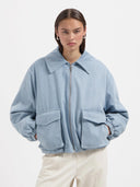 Lichtblauw jasje indy