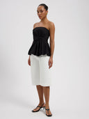 Zwarte top shelby