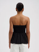 Zwarte top shelby