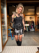 Rokje met pailletten zoey