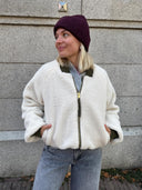Reversible bomber jacket nuetera