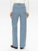 Blauw gestreepte broek nuerina