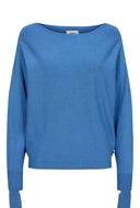 blauwe longsleeve nudaya