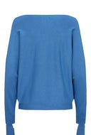 blauwe longsleeve nudaya