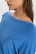blauwe longsleeve nudaya