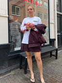 Bordeaux bomber jacket nufria