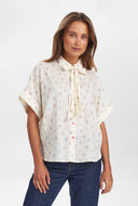 Ecru blouse nululiana