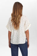 Ecru blouse nululiana