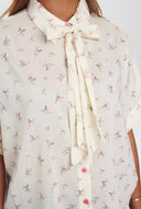 Ecru blouse nululiana