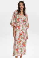 Gekleurde midi jurk nuvinnie dress
