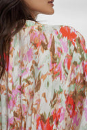 Gekleurde midi jurk nuvinnie dress