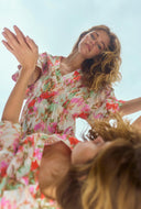 Gekleurde midi jurk nuvinnie dress