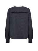 Geruite blouse met kraag nuriya