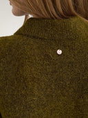 Groen vest met roze zakje nusalia