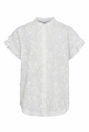 Witte blouse met embroidery nugisella