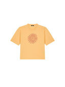 Geel t-shirt met bloem summerflower nispero