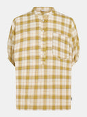 Geruite blouse
