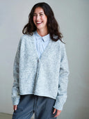 Grijs gemeleerd vest