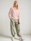 Rood wit gestreept shirt