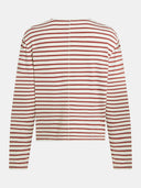 Rood wit gestreept shirt