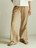 Zandkleurige pantalon