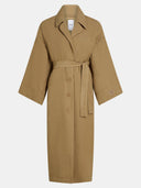 Lichtbruine trenchcoat