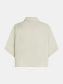 Beige linnen blouse