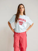 T-shirt met honolulu print