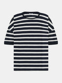 Gestreept loose fit t-shirt