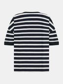 Gestreept loose fit t-shirt