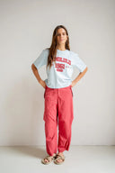 T-shirt met honolulu print