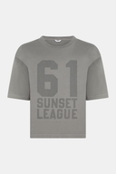 T-shirt met sportieve print