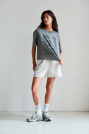 T-shirt met sportieve print