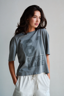 T-shirt met sportieve print