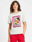 Licht grijs t-shirt pom's menu