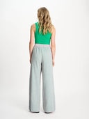 Gestreepte broek seersucker