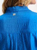 Blauwe blouse ocean blue
