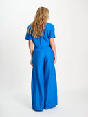 Blauwe broek ocean blue