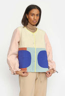 Quilted patchwork jacket
