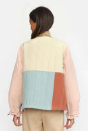 Quilted patchwork jacket