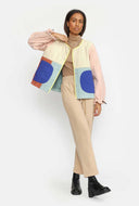 Quilted patchwork jacket