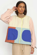 Quilted patchwork jacket