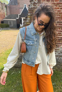 Fijn gestreepte blouse cesaire