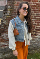 Fijn gestreepte blouse cesaire