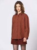 Blouse met strepen