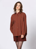 Blouse met strepen