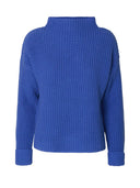 Blauwe trui selma sus sl knit