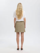 Geruite mini rok elara